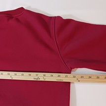 KZ THE JIA Men's Red Cotton Blend Long Sleeve Pullover Graphic Sweater Sz Large image 14