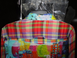 Robert Graham Urban Dreams Long Sleeve Sport Shirt Medium Size New with Tags image 12