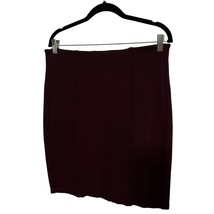 Liverpool Maroon Skirt – Size 14P – Petite Pull-On Stretch Skirt - $15.00