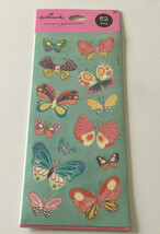 Vintage Hallmark glitter butterfly stickers still in original packaging - $365.13 MXN