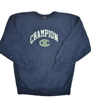 Vintage Champion Reverse Weave Crewneck Sweatshirt Mens L Spell Out Big ... - £36.06 GBP