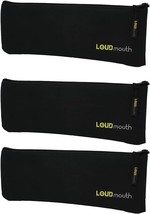 Loudmouth Long Zippered Pouch For Large Wireless Microphones | Mic Bag |, 3 Pack - £33.07 GBP