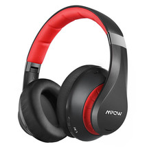 Mpow 059 Plus ANC Bluetooth Headphones Fold-able Wireless Stereo Red - £42.33 GBP