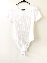 NWT Wild Fable Women&#39;s Short Sleeve Backless Top, White, M - £6.13 GBP