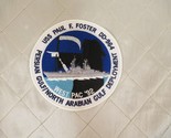 USS Paul F Foster Patch DD-964 6&quot; NOS Vintage US Navy West Pac 92 Persia... - $13.54