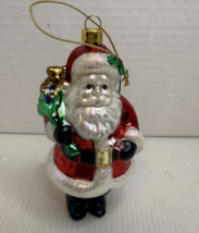 LAO- MAI SANTA CLAUS BLOWN GLASS 3.25” CHRISTMAS ORNAMENT (CB972) - €9,75 EUR