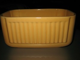 Vintage Haegar USA #225 Art Deco Style Yellow Ceramic Planter - £25.30 GBP
