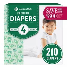 Member&#39;s Mark Premium Baby Diapers (Choose Your Size) - £45.58 GBP