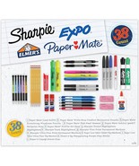 School Supply Variety Pack, 38 Count, With Sharpie, Expo, Paper Mate,, A... - £27.87 GBP
