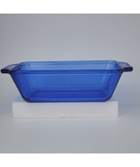 ♻️ Anchor Ovenware  Cobalt Blue Glass Loaf Pan 1.5 QT Baking Dish - $34.81 CAD