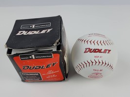 New Dudley Official Softball 12&quot; Ti12-RF Titanium MSP47 Leather Mid Comp... - £8.20 GBP