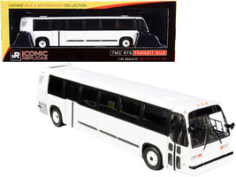 1999 TMC RTS Transit Bus Blank White The Vintage Bus &amp; Motorcoach Collection 1/8 - £42.85 GBP