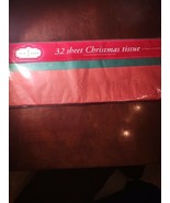 32 Sheet Christmas Tissue - $275.74 MXN