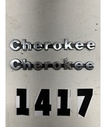 1984-1996 Jeep Cherokee Fender Emblems (2) - $30.00