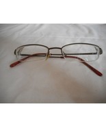 Unisex partial rimless bronze metal eyeglasses glasses frames (with lens... - $23.99