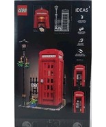 LEGO Ideas: 21347 Red London Telephone Box NEW (#F3-B1) - $1,858.85 MXN