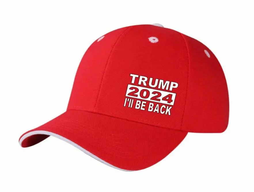 Trump 2024 i ll be back president united states red hat cap thumb200