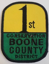 1st Conservation BOONE COUNTY District 3-1/2&quot; x 2-5/8&quot; embroidered patch - $24.95