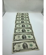NEW Uncirculated Two Dollar Bills Series 2017A $2  Sequential Notes  Lot... - €35,82 EUR