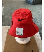 Nike Little Kids’ UPF 40+ Bucket Hat – Red – One Size Fits All (4-7) - $21.77