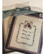 Banar Designs Counted Cross Stitch Lot of 2 Box1  - $10.88