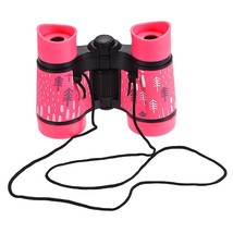 uxcell Binoculars 4X30 Compact Folding Binoculars Shockproof Pink with Neck Stra - £22.37 GBP