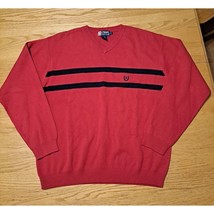 Mens size medium chaps ralph lauren red vintage Sweater - $18.54