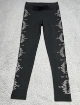 Pink Victorias Secret Women Activewear Pants Small  Black Aztec Legging  Workout - £9.73 GBP