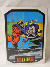 1987 Marvel Comics Colossal Conflicts Trading Card #59: Nitro - £3.90 GBP