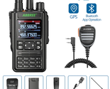 Walkie Talkie Bluetooth GPS Air Band 136-520Mhz Full Band Wireless Copy ... - $142.47