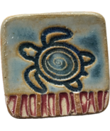 Sea Turtle Handmade Ceramic Refrigerator Magnet - €8,64 EUR