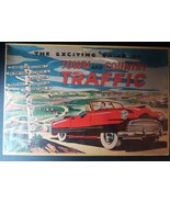 Vtg 1950 The Exciting Game of Town and Country Traffic NRFP NOS Great Gr... - $75.00