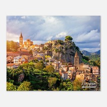 Novara Italy Print Wall Art | Novara Mountain Home Decor | Novara Citycape Poste - $19.99