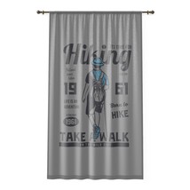 Personalized Photo Curtains - Wilderness Discovery, 50&quot; x 84&quot;, 100% Polyester, B - £52.03 GBP