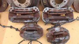 08-13 BMW E82 E88 135i Front & Rear Brembo Brake Calipers W Lines, & Rotors image 14