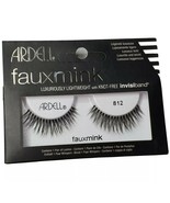 Ardell FauxMink Luxuriously Lightweight Eyelashes #812 Knot Free Invisiband - £6.25 GBP