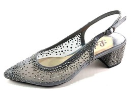 Lady Couture Demi Pointy Toe Low Block Heel Dress Slingback Shoe Choose ... - £77.58 GBP