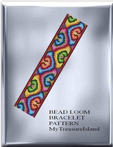 Bead Loom Pattern Hearts Vintage Motif Bracelet Pattern PDF BP_73 - £4.38 GBP