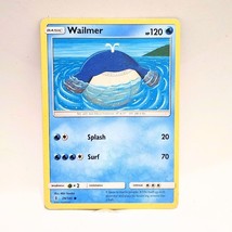 Pokemon Wailmer SM Guardians Rising 29/145 Common TCG Basic Water Card - £0.79 GBP