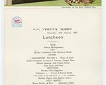 S S Atsuta Maru Luncheon Menu Postcard 1937 Decoration on Boy&#39;s Festival... - £30.07 GBP