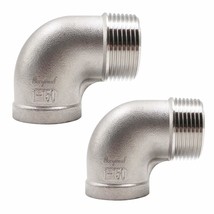 Stainless Steel Npt 1 Elbow Fitting 90 Degree With Both Male And Female,... - $39.96