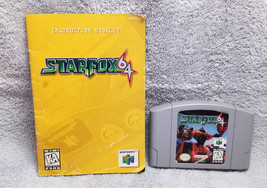 Star Fox 64 - Nintendo 64 - N64 - Game Cartridge &amp; Manual  - Authentic - Tested - £29.85 GBP