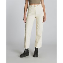 Everlane Womens The Corduroy Wide-Leg Pant Cotton Stretch Canvas Ivory 12 - £45.19 GBP