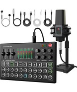 All-In-One Audio Interface Dj Mixer With Microphone, Stand, Monitor,, Bu... - $123.50 CAD