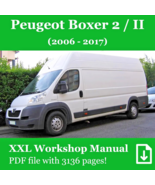 WORKSHOP Service Repair MANUAL for PEUGEOT BOXER II 2006-2017 +WIRING. D... - $9.74