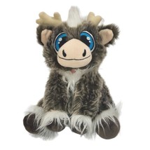 Reindeer in Here Plush Christmas Friend Stuffed Animal Adam Reed Sewn Eyes 9&#39;&#39; - £8.73 GBP