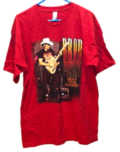 Brad Paisley 2013 Beat This Summer Tour Concert Red C&amp;W T-Shirt L - £11.10 GBP