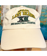baylor lady bears 2005 BIG XII basketball champions hat white Top of the... - $33.25
