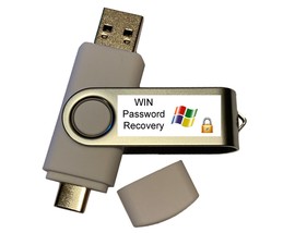 Computer IT Windows and Linux Password Hacker Cracker Removal - LIVE USB-C Tool - $18.99