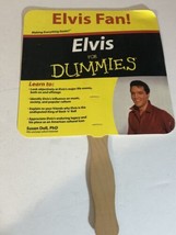 Elvis Presley Hand Fan Elvis For Dummies - $9.89